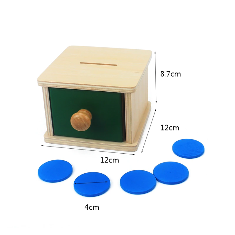 Infilare la pallina in una scatola